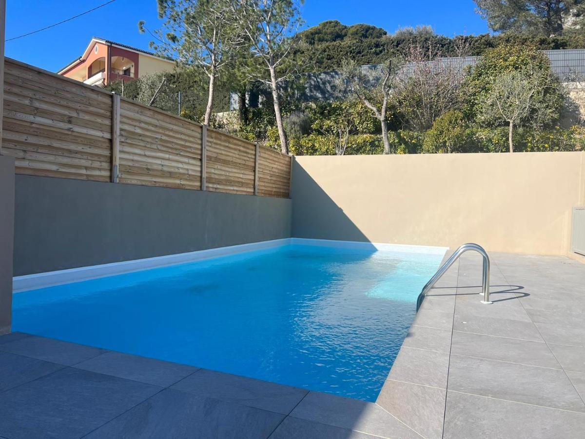 Magnifique 3 Pieces Vue Mer - Eze Appartement Buitenkant foto