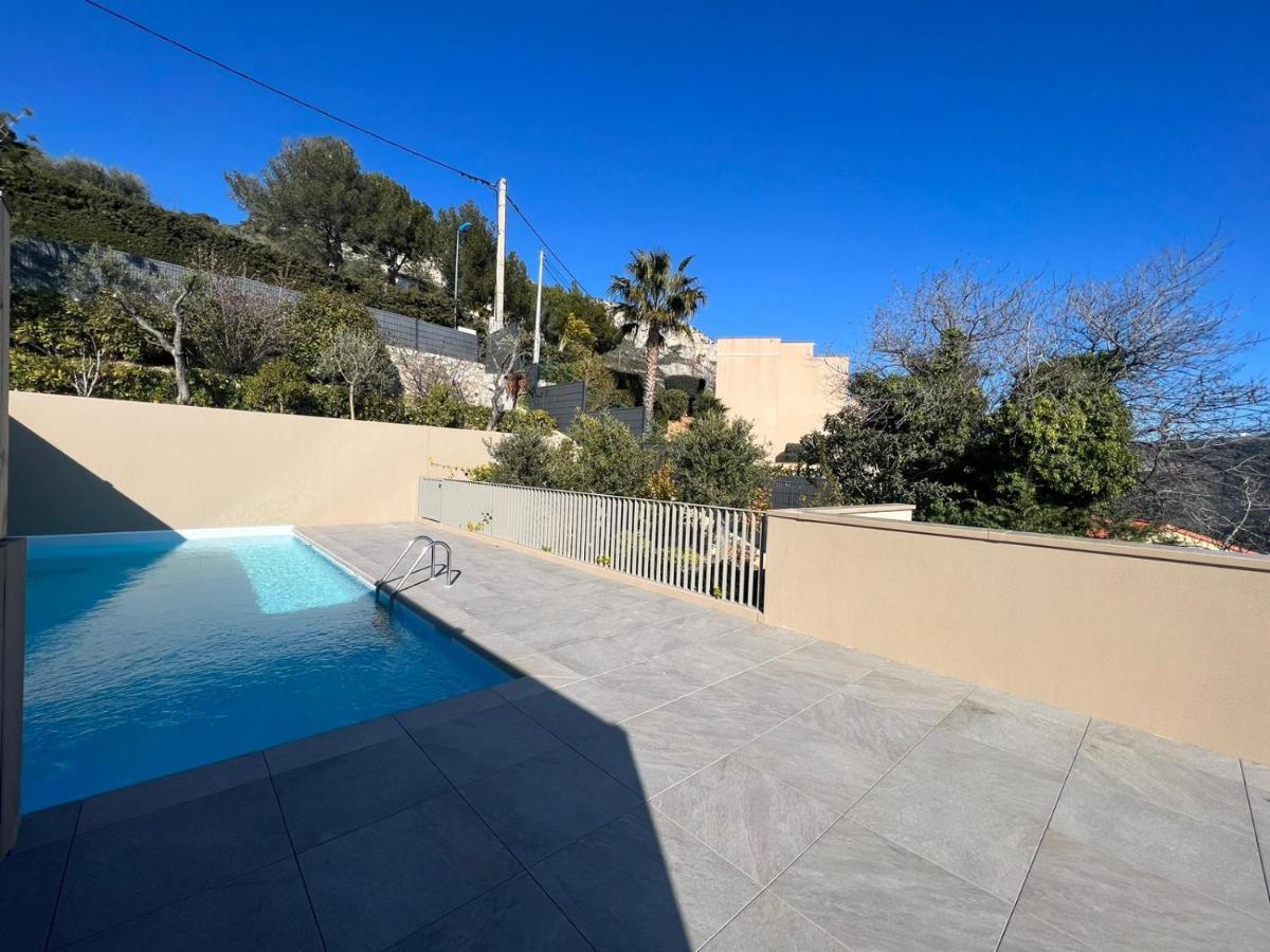 Magnifique 3 Pieces Vue Mer - Eze Appartement Buitenkant foto