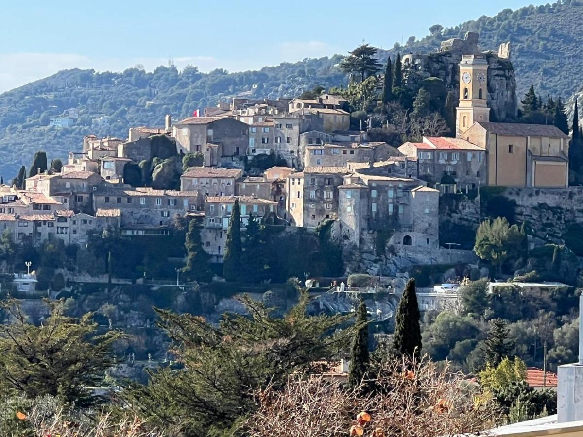 Magnifique 3 Pieces Vue Mer - Eze Appartement Buitenkant foto
